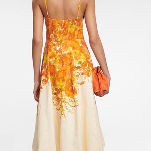 ZIMMERMANN
High Tide Picnic linen midi dress size 1AU(6 US)